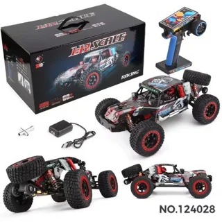 ماشین کنترلی آفرود براشلس WLtoys 124028 مقیاس 1/12 سرعت 60 کیلومتر