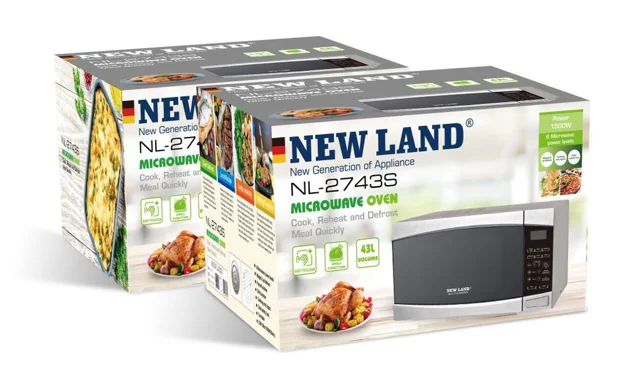 مایکروویو 43 لیتر نیولند مدل NEWLAND NL-2743s