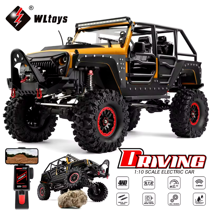ماشین کنترلی صخره نورد مدل Wltoys-104026