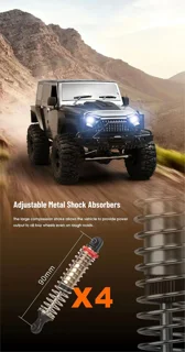 ماشین کنترلی آفرود صخره‌نورد مقیاس 1/10 فلزی MN MODELS MN222