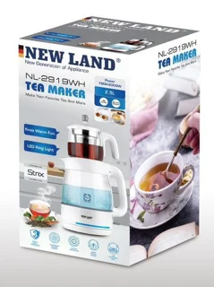 چای ساز روهمی نیولند مدل NEWLAND NL-2919WH