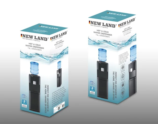 آبسردکن یخچال دار نیولند مدل NL-2665BR